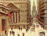 Guy Carleton Wiggins Winter, New York painting